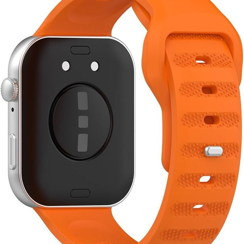Huawei Watch Fit 4 Outdoor Silicone Strap (Orange)
