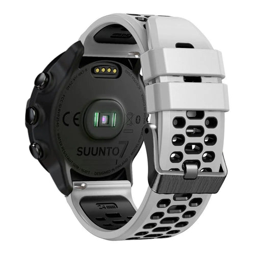 Bracelet sport avec boucle Coros Apex 4 - 46mm (blanc/noir)