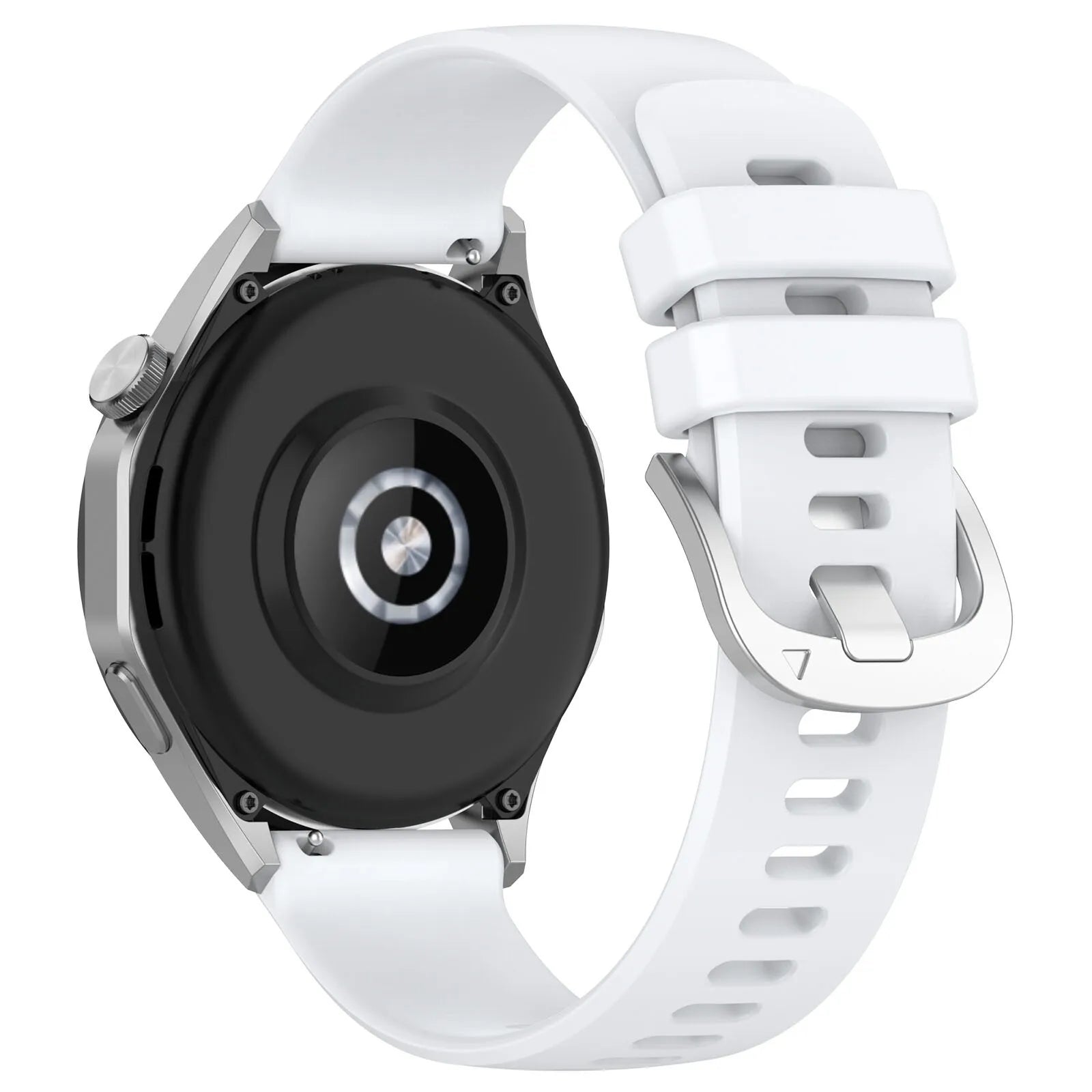 Bracelet silicone 'Classic' Garmin Forerunner 570 - 47mm (blanc)