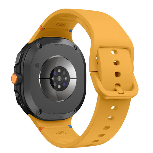 Bracelet silicone Samsung Galaxy Watch 8 Classic (jaune)