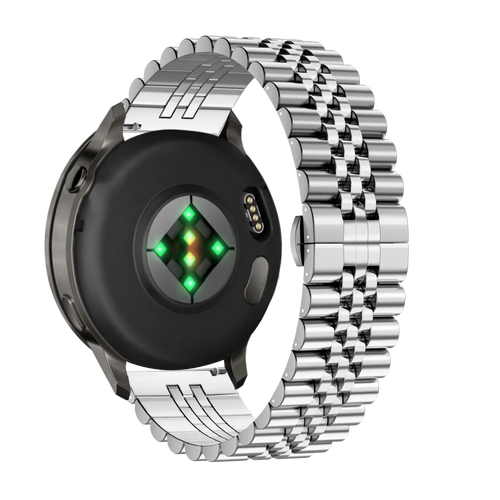 Bandz Bracelet acier 'Jubilee' Garmin Vivomove Sport (argent)