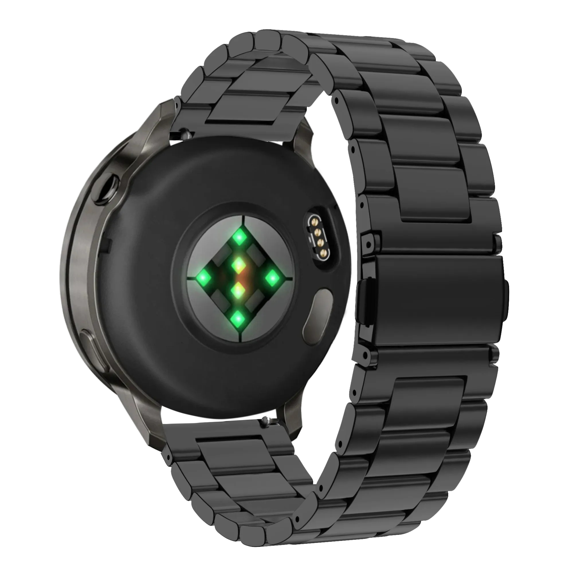 Bandz Garmin D2 Air X15 Steel Strap 'Classic' (Black)
