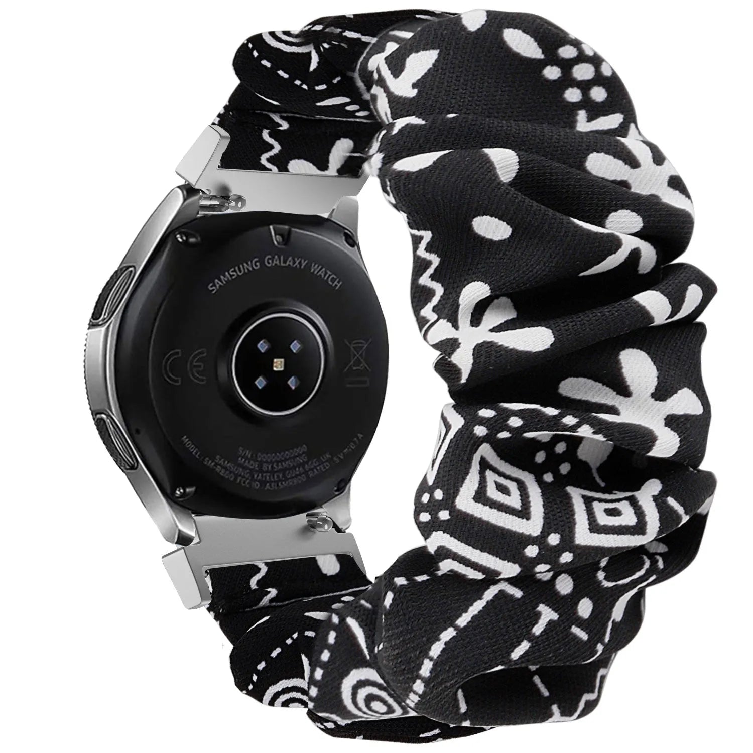 Amazfit GTS 2 Scrunchie Strap (Black Mix)