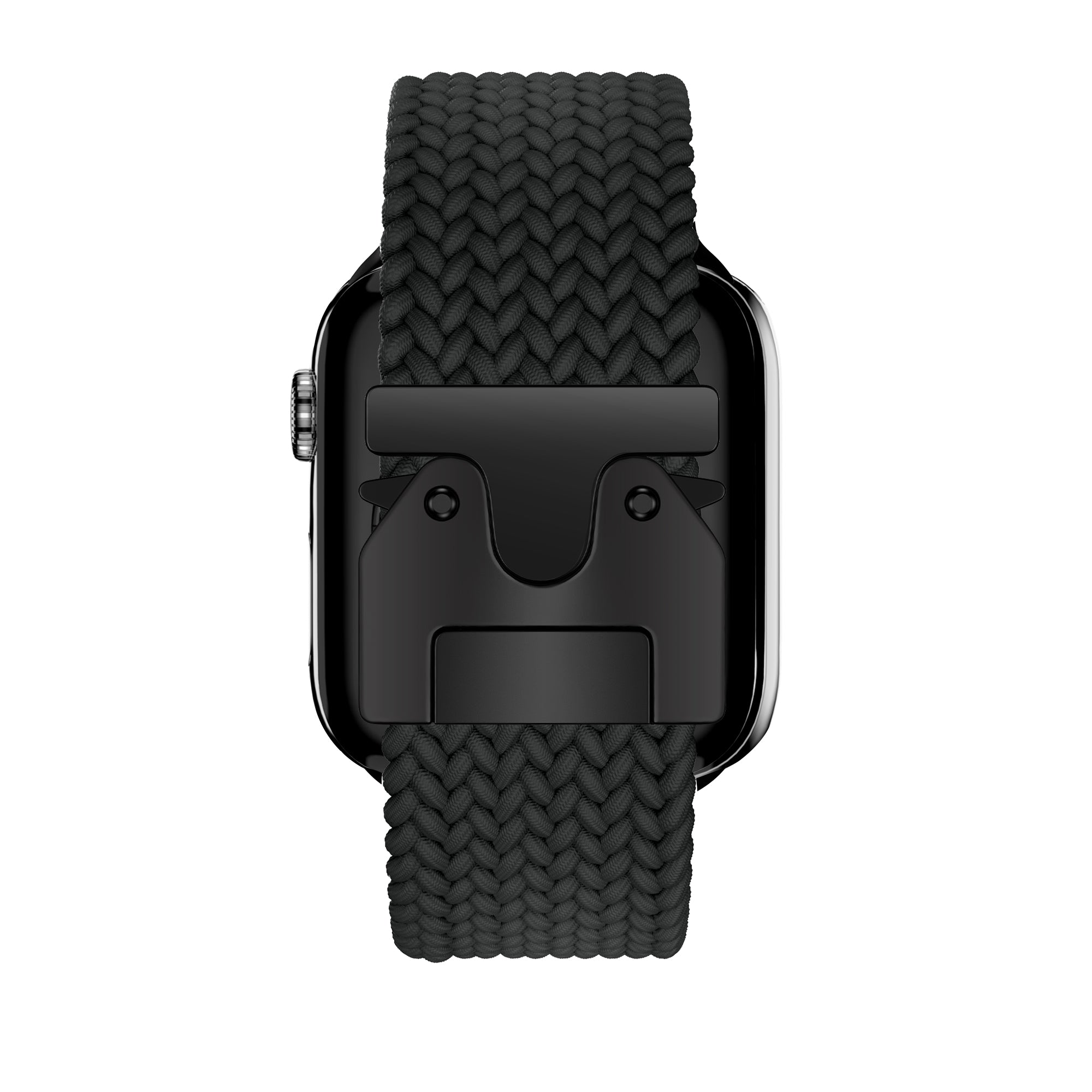 Bandz Bracelet tressé boucle en P Apple Watch Ultra (noir)