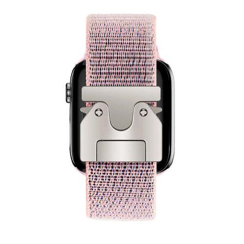 Nylon Strap 'Classic' P-Buckle, on a watch, direct front view