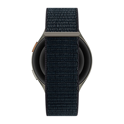 Bandz Bracelet nylon 'Easy Fit' Samsung Galaxy Watch 7 - 44mm (bleu/gris