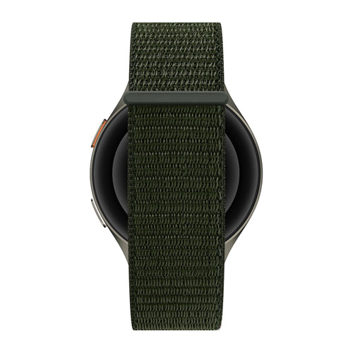 Bandz Huawei Watch GT 3 42mm Nylon Strap 'Easy Fit' (Green)