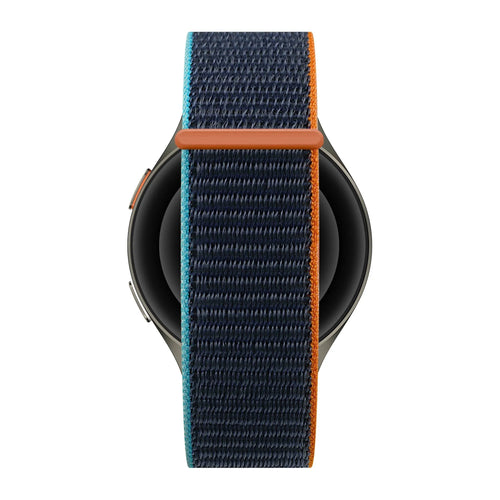 Bandz Oppo Watch X2 Nylon Strap 'Easy Fit' (Dark Blue Mix)