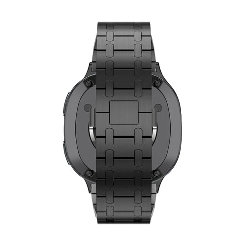 Bandz Samsung Galaxy Watch 9 - 44mm Steel Strap 'Royal' (Black)