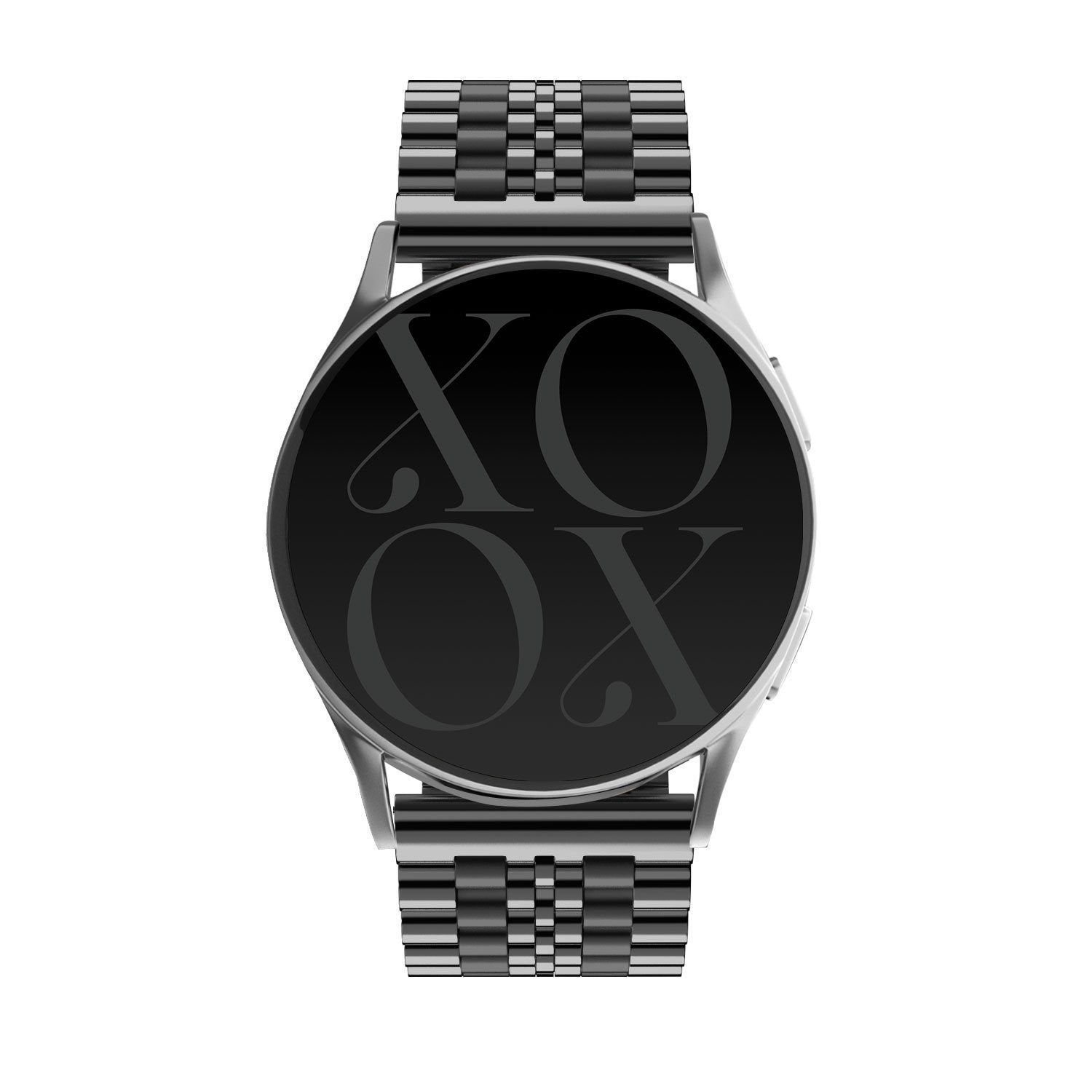 Bracelet acier xoxo Wildhearts Samsung Gear S3 (noir)