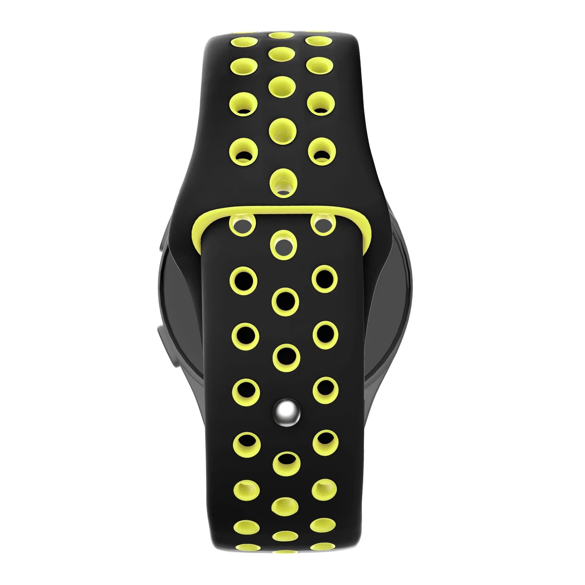 Bandz Bracelet sport 'Deluxe' Amazfit Cheetah (Pro) (noir/jaune)