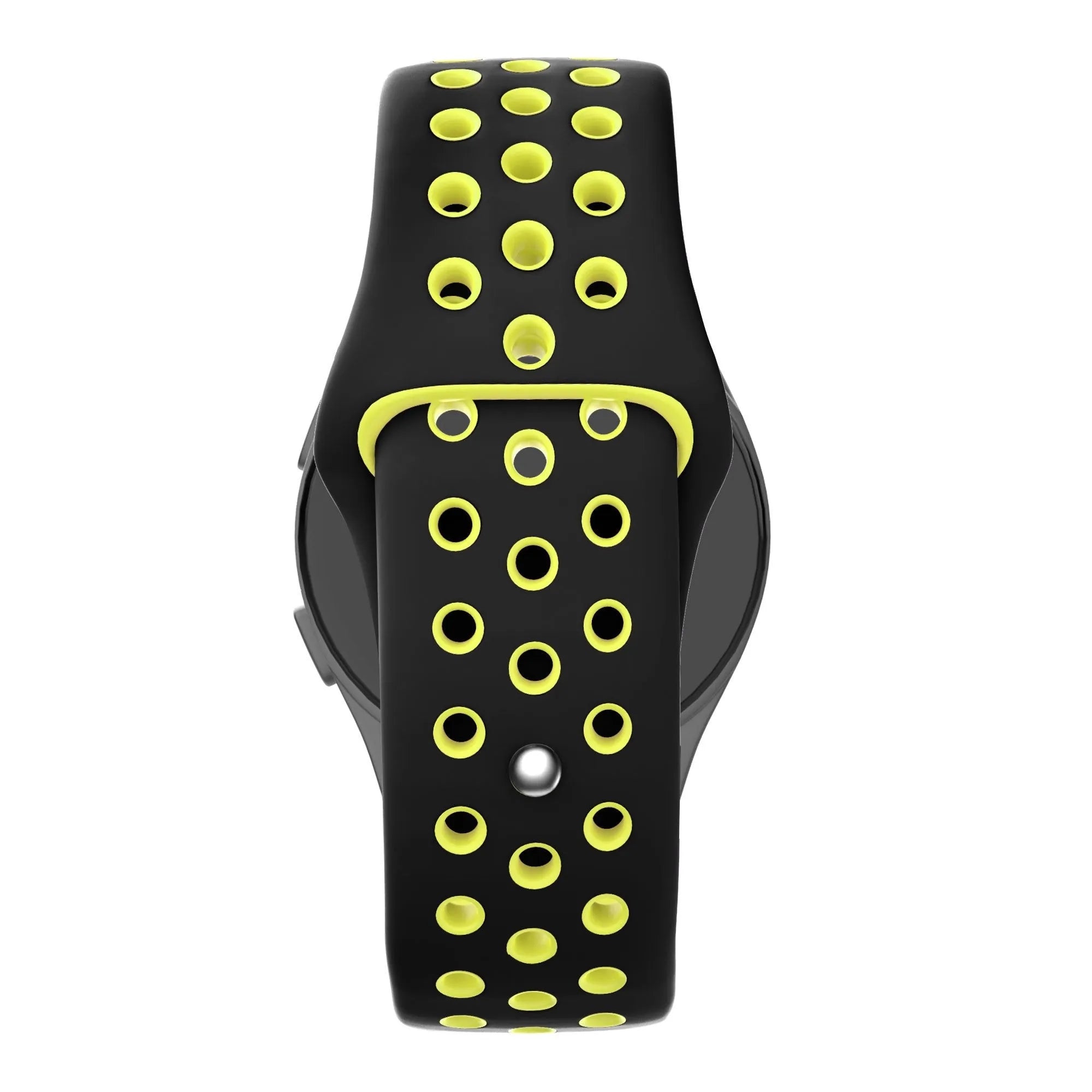 Bandz Watch 4 Pro Sport Strap 'Deluxe' (Black/Yellow)
