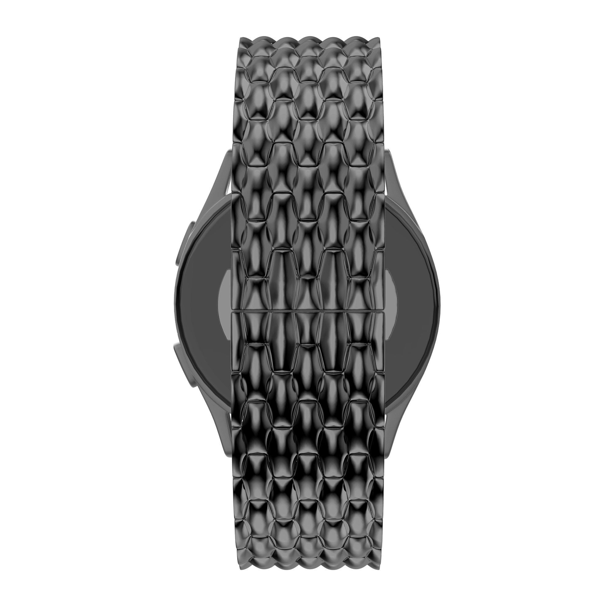 Bandz Bracelet acier OnePlus Watch Lite 'Dragon' (noir)