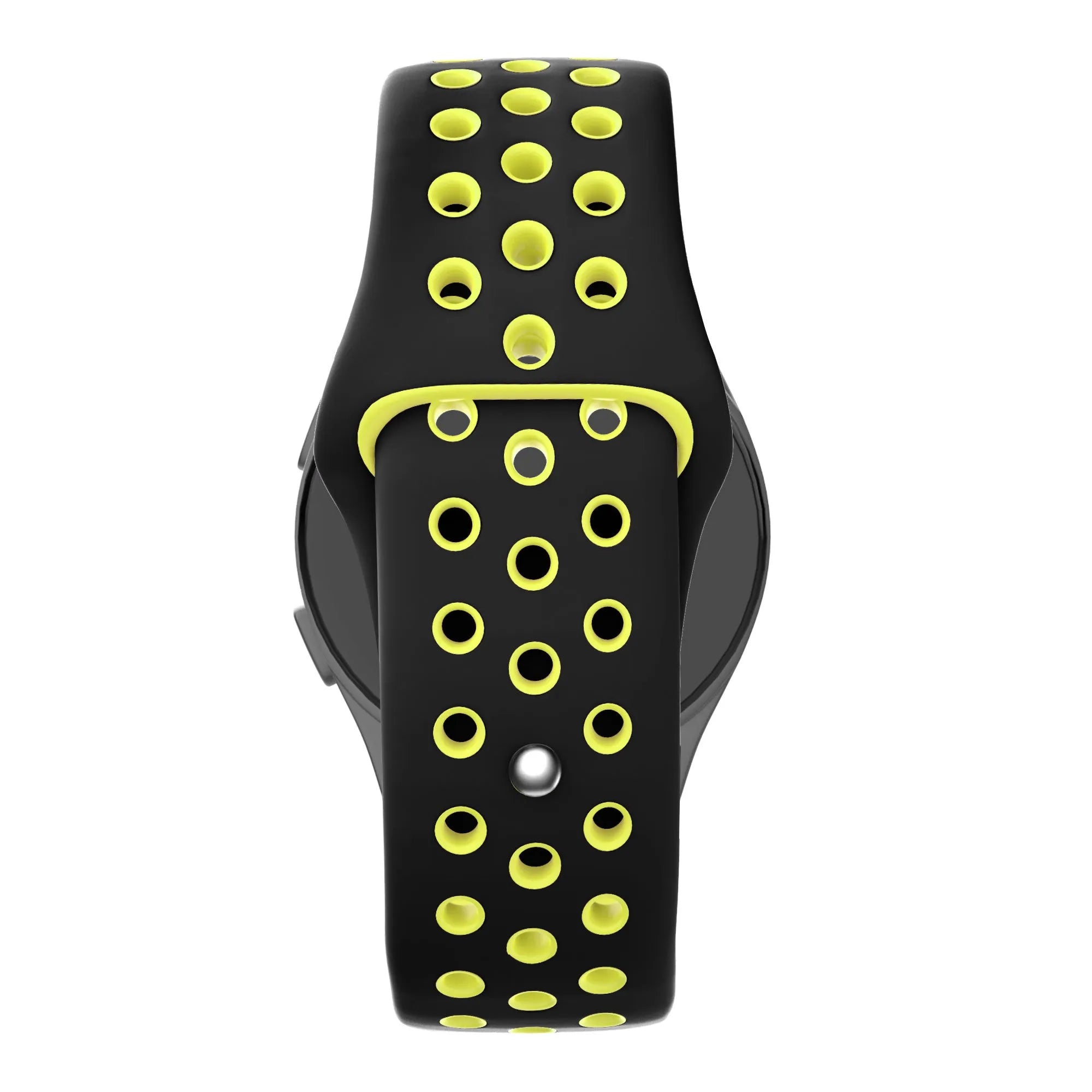 Bandz Bracelet sport 'Deluxe' Gard Pro Health Smartwatch 3 - 41mm (noir/jaune)