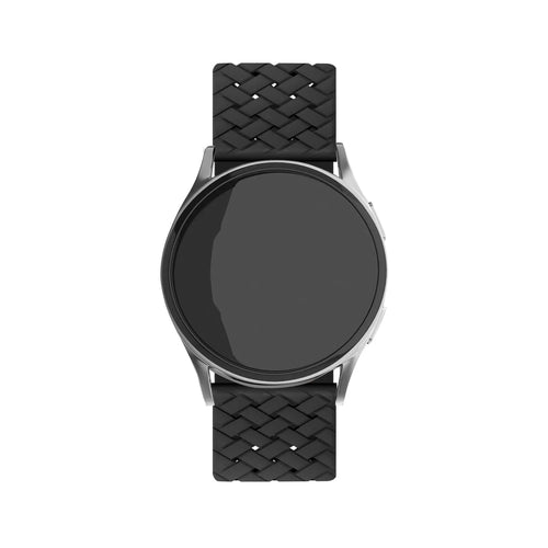 Bracelet silicone tressé Coros Apex 2 (noir)
