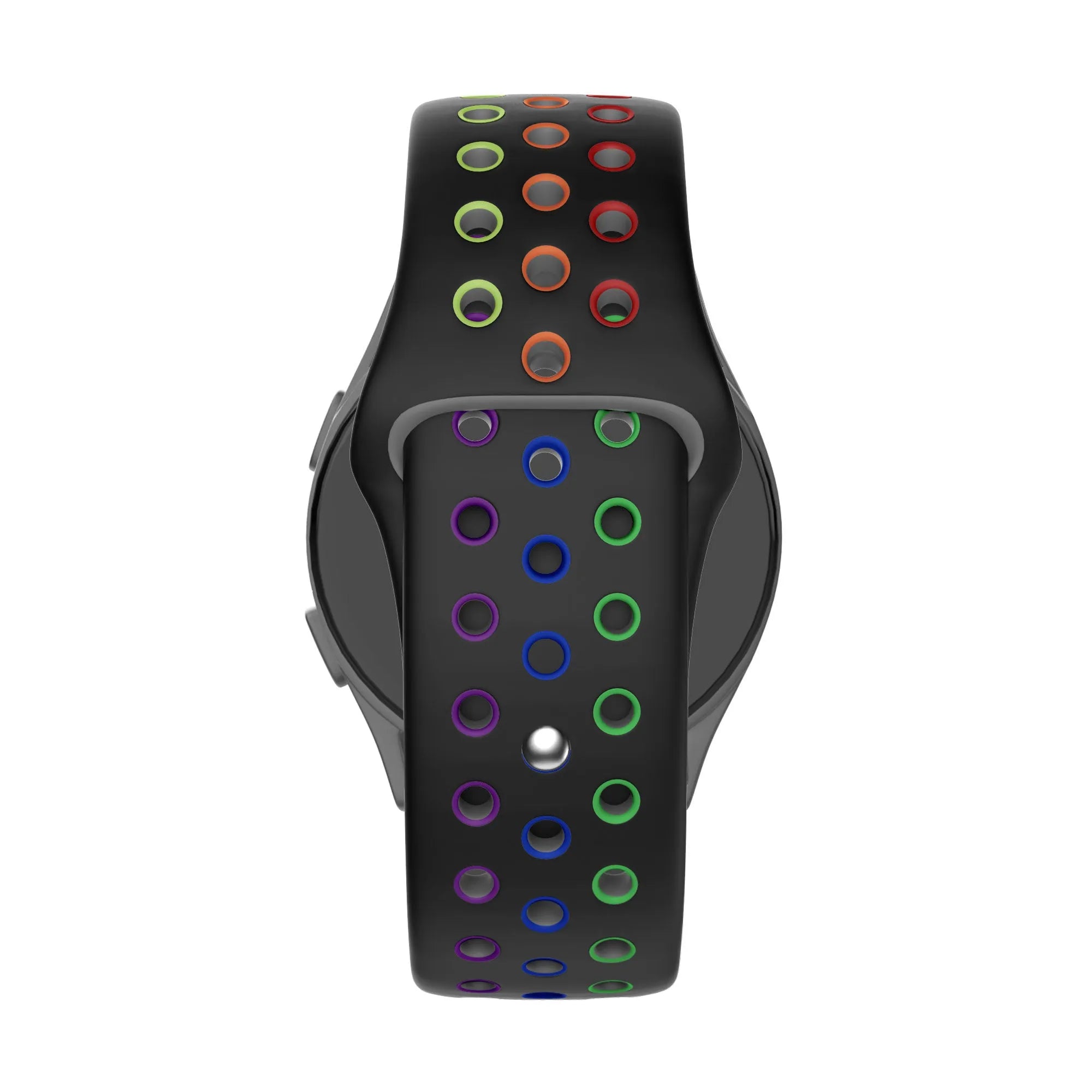 Bandz Bracelet sport 'Deluxe' Oozoo Smartwatch 20mm (noir/multicolore)