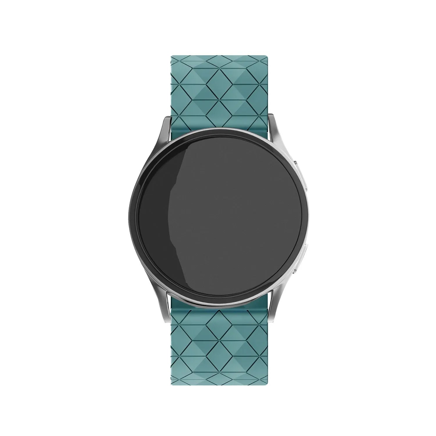 Coros Pace 2 Silicone Hexa Strap (Greyblue)