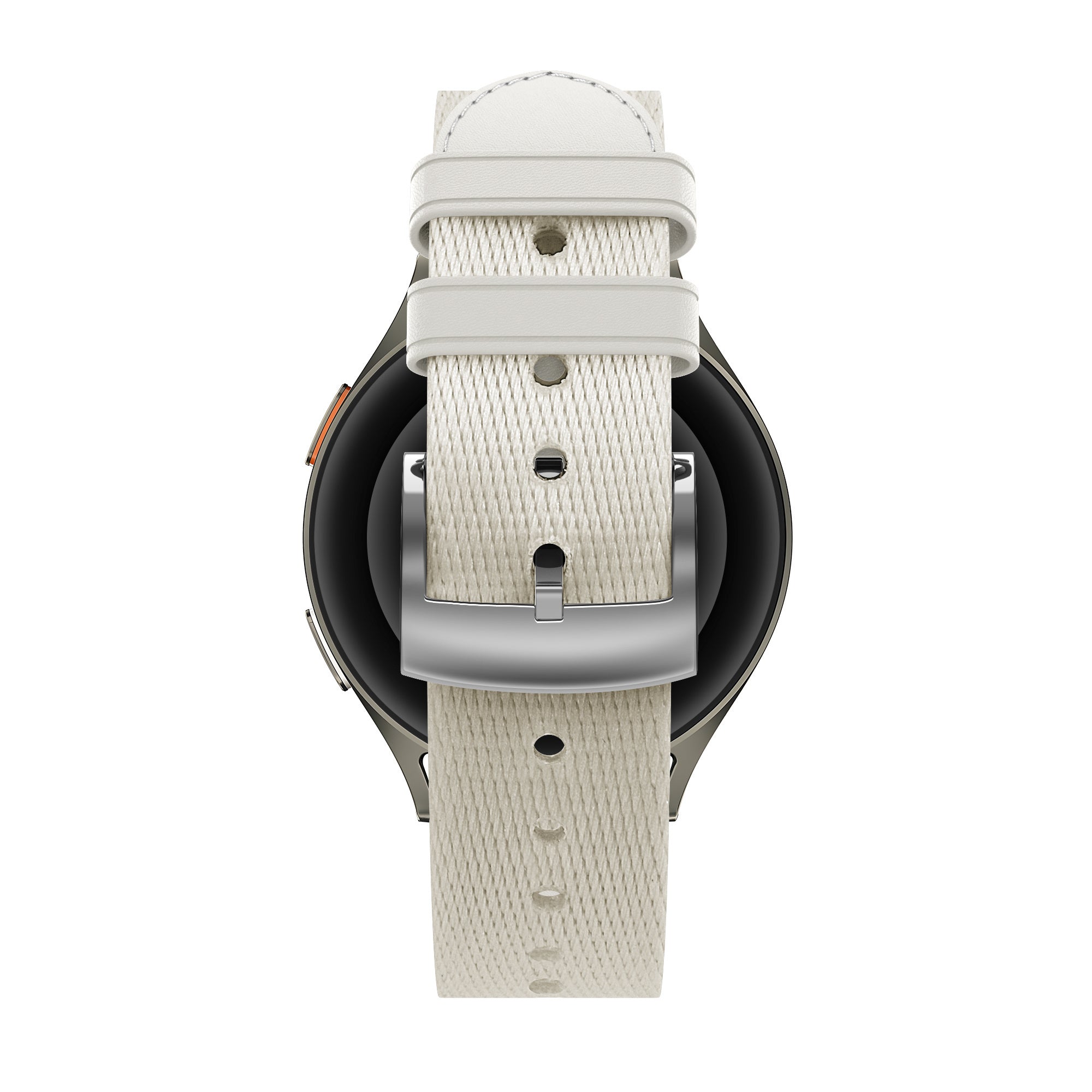 Bandz Bracelet cuir hybride 'Easy Fit' Huawei Watch GT 5 Pro - 42mm (lumière stellaire)