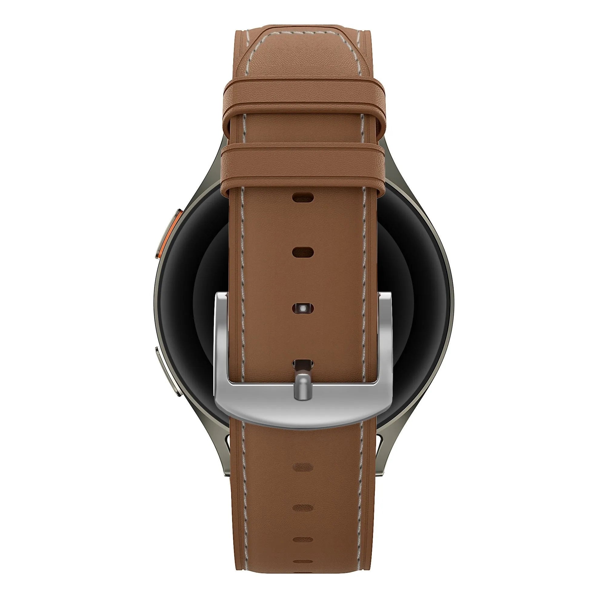 Bandz Bracelet cuir 'Easy Fit' Honor Watch 6 (marron)
