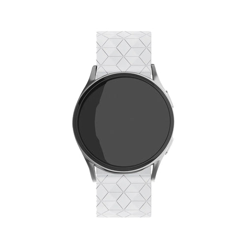 Bracelet silicone hexagone Polar Vantage M3 (blanc)