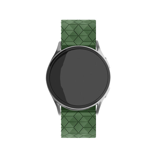 Withings ScanWatch 2 - 42mm Silicone Hexa Strap (Army Green)