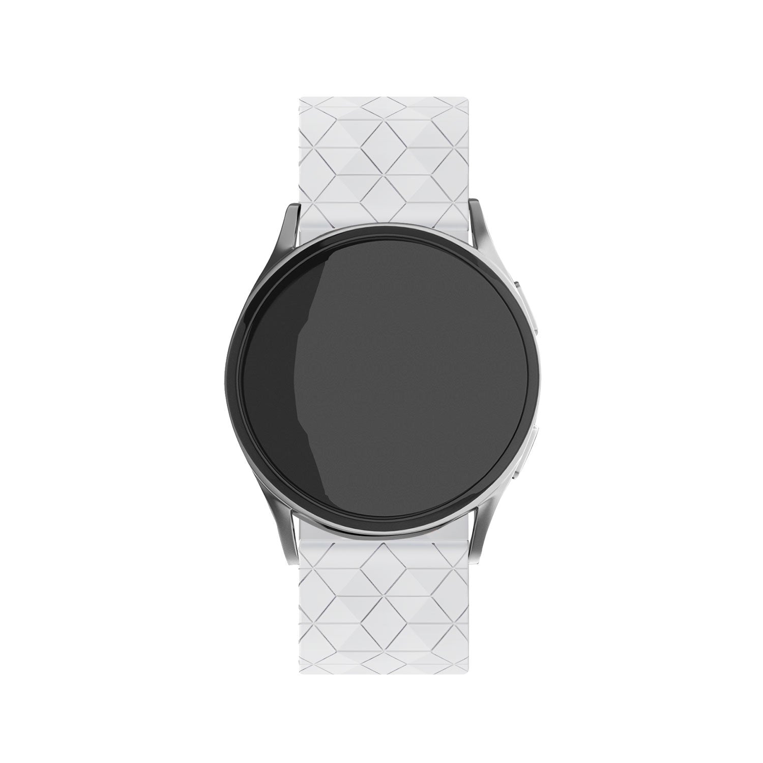 Amazfit Bip 5 Silicone Hexa Strap (White)
