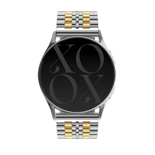 xoxo Wildhearts Polar Grit X Pro Steel Strap (Silver/Gold)