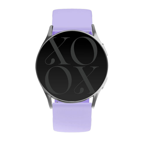 Bracelet silicone xoxo Wildhearts Samsung Galaxy Watch 6 Classic - 43mm (lilas)
