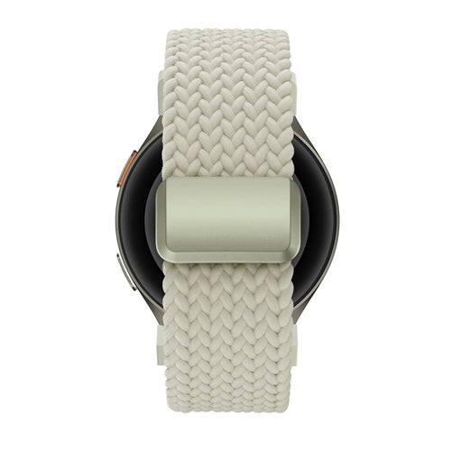 Bandz Bracelet trensé 'Easy Fit' Samsung Galaxy Watch 6 - 44mm (lumière stellaire)