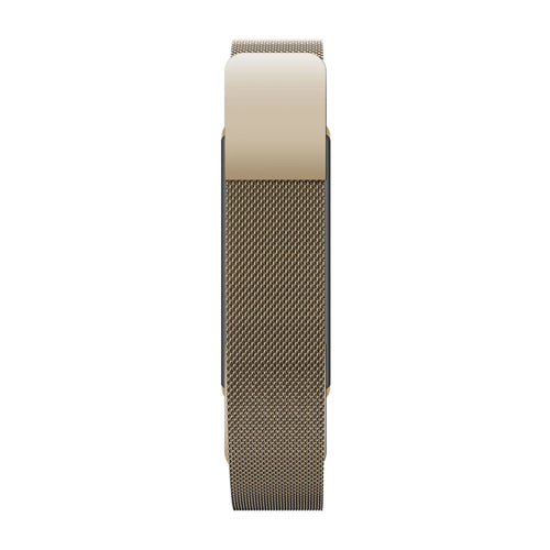 Milanese Loop Strap, on a watch, direct front view