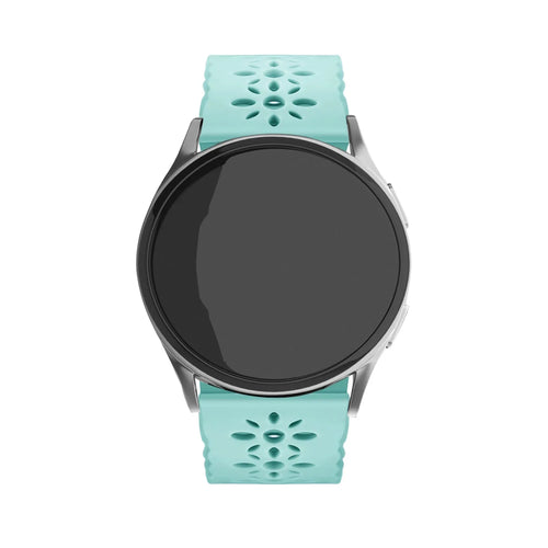 Amazfit Active Patterned Silicone Strap (Blue Sea Green)