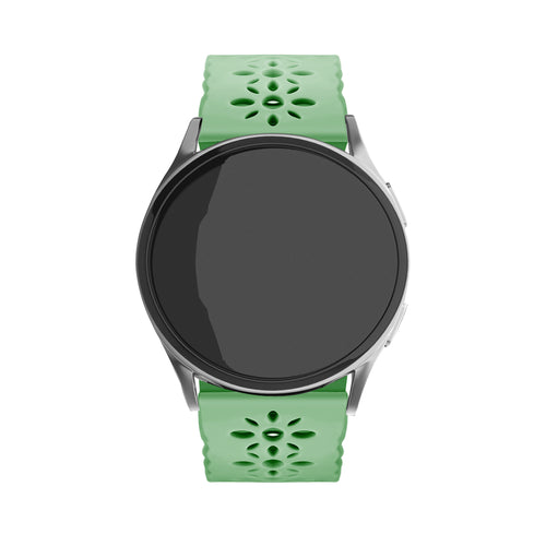 Bracelet de silicone avec relief Amazfit Bip U (Pro) (vert)