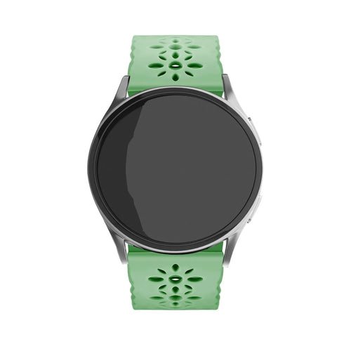 Bracelet de silicone avec relief Amazfit GTR Mini (vert)