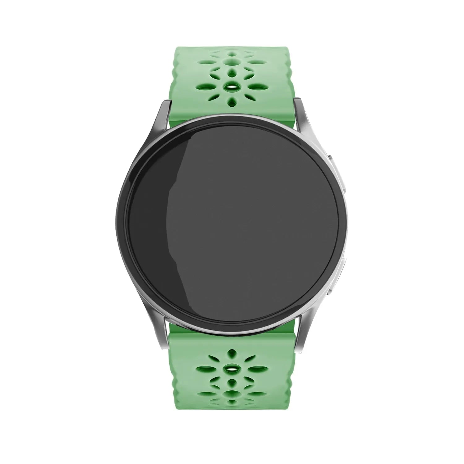 Coros Apex 42mm Patterned Silicone Strap (Green)