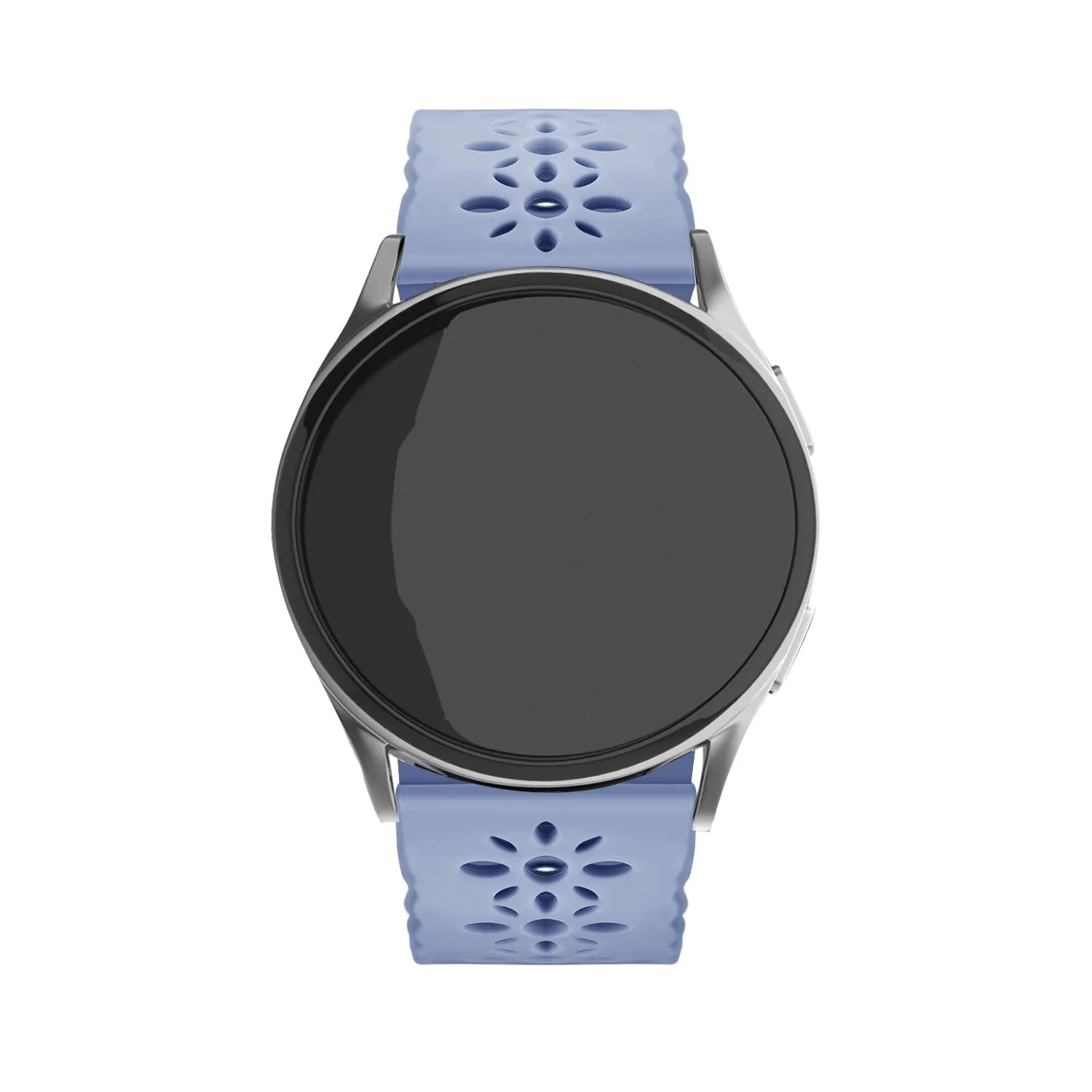 Amazfit Bip U (Pro) Patterned Silicone Strap (Lavender Grey)