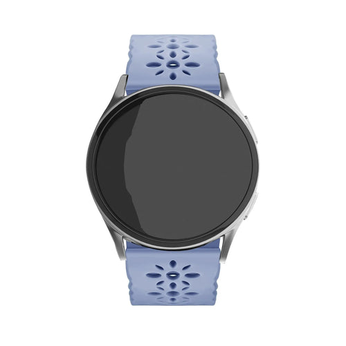 Bracelet de silicone avec relief Coros Apex 42mm (gris lavande)