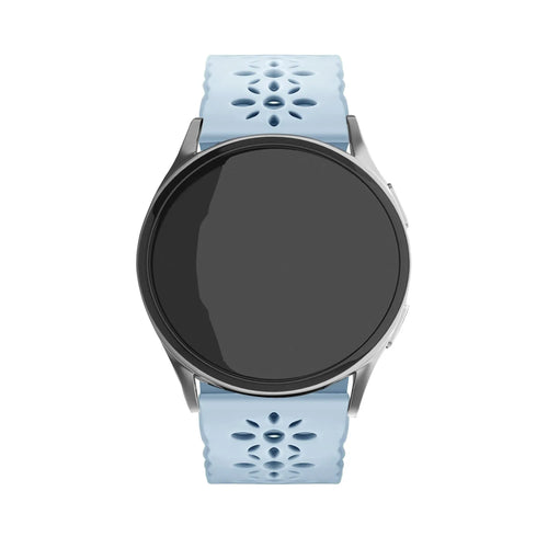 Bracelet de silicone avec relief Coros Apex 2 (brouillard bleu)