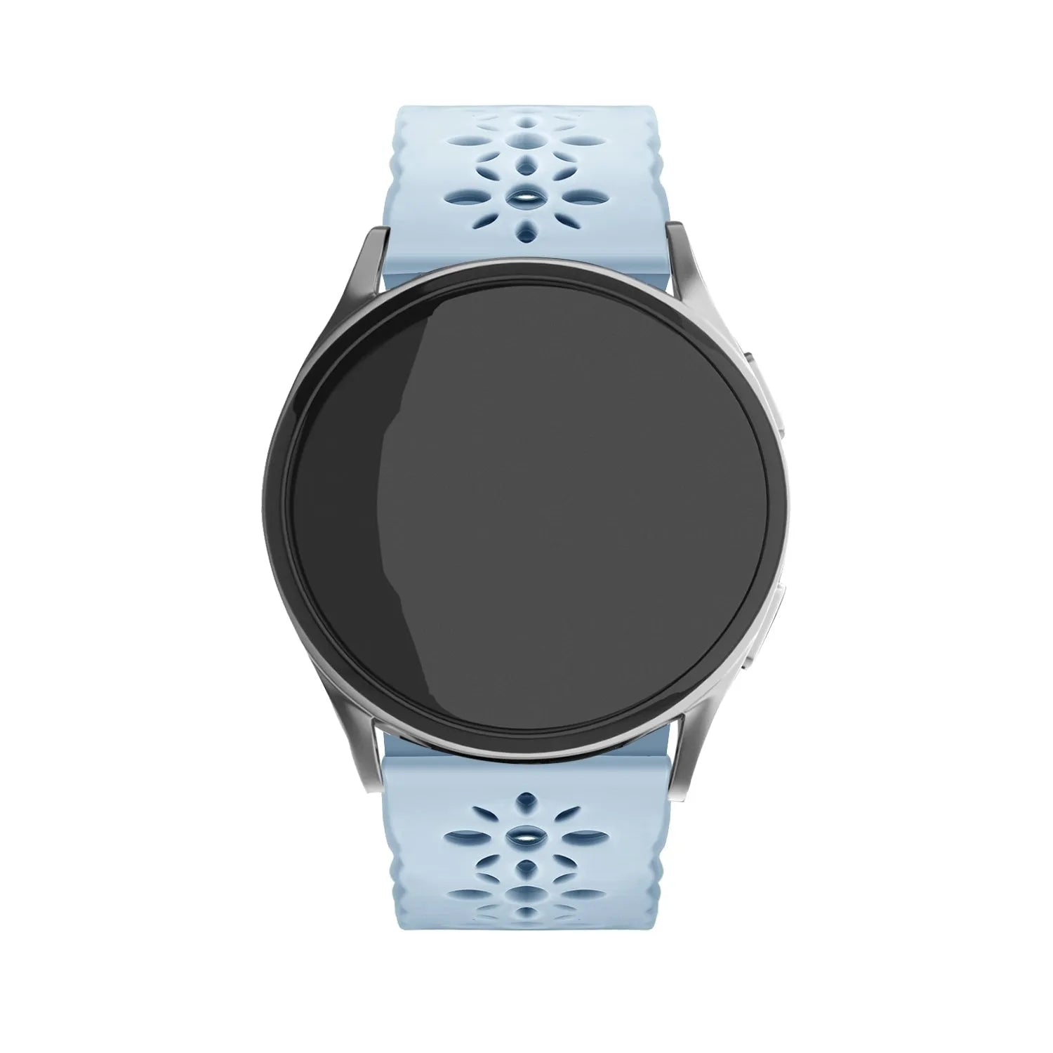 Bracelet de silicone avec relief Amazfit GTR Mini (brouillard bleu)
