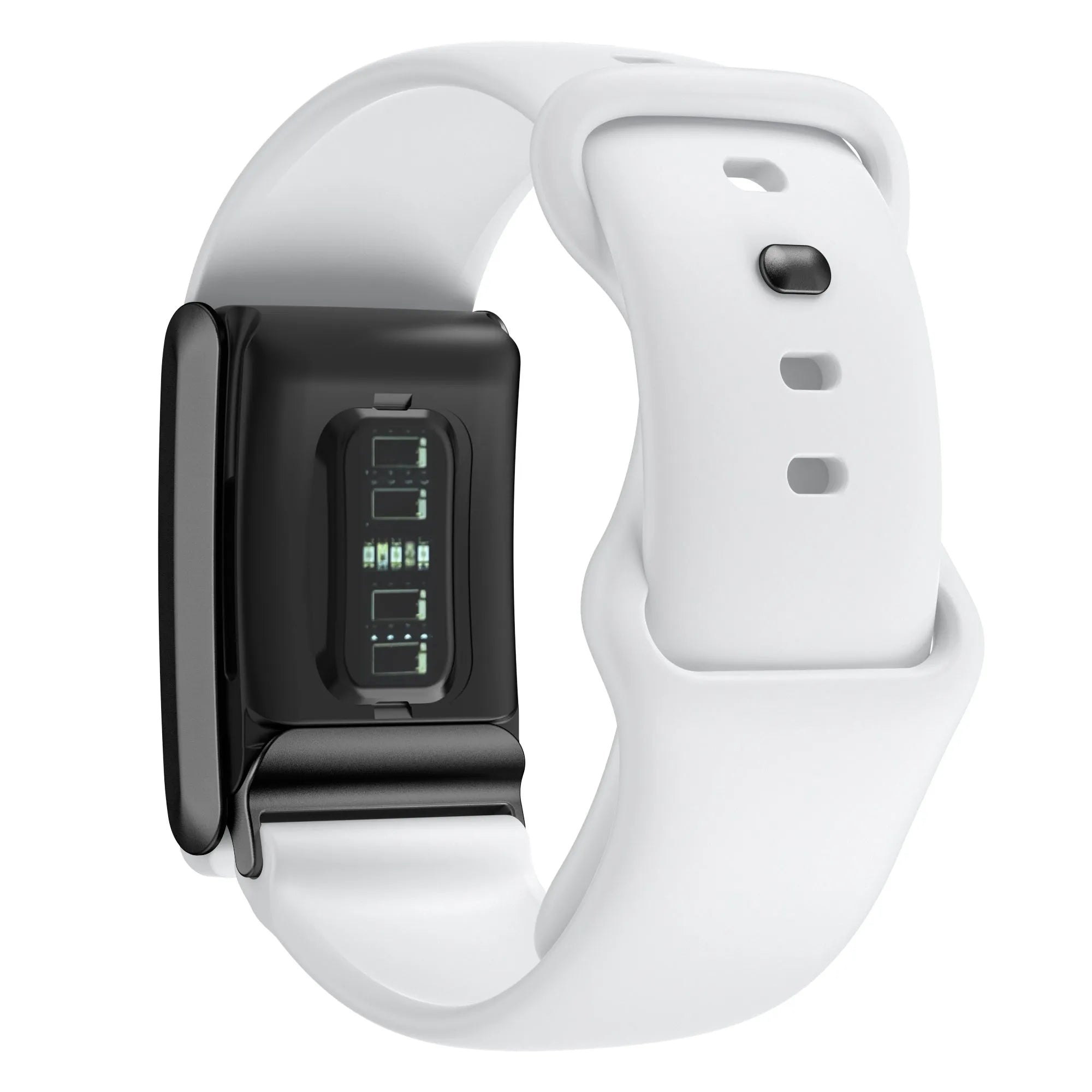 Bracelet silicone compatible avec Whoop 4.0 (blanc)