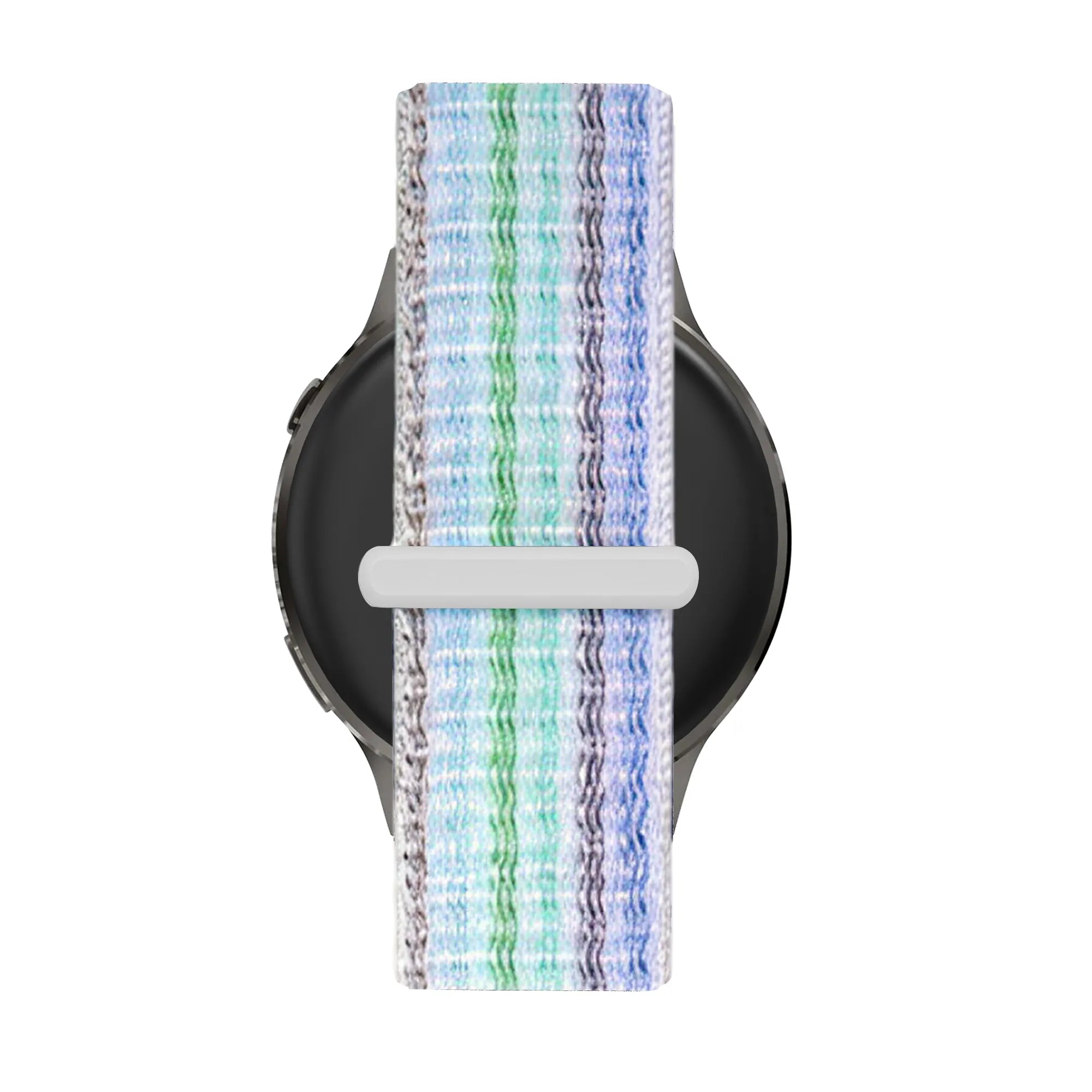 Bandz Bracelet nylon Loop Garmin Forerunner 265s (bleu à rayures)