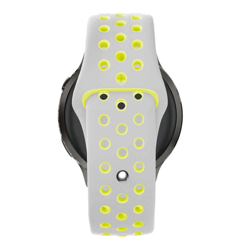 Bandz Garmin Vivomove HR Sport Strap 'Deluxe' (Grey/Yellow)
