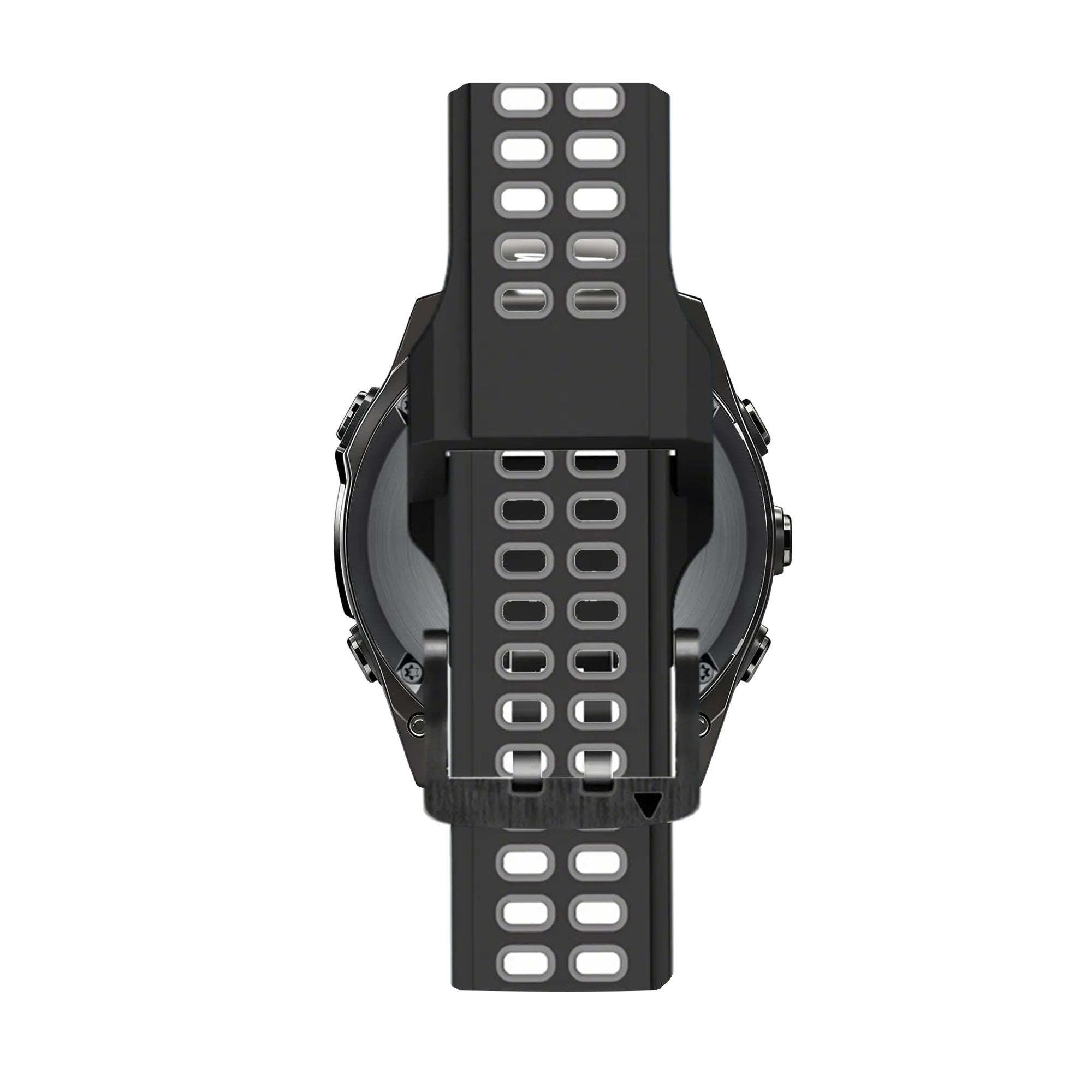 Bandz Bracelet sport avec boucle Garmin Fenix 8 - 47mm (noir/gris)