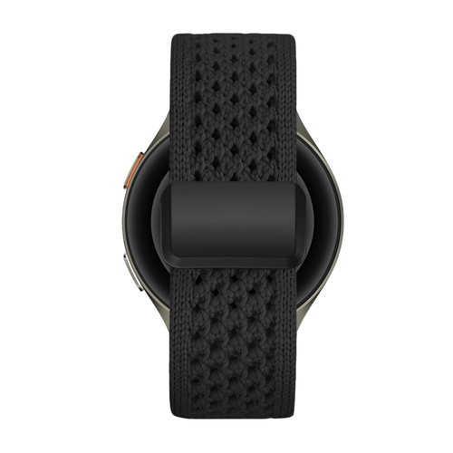 Bandz Bracelet nylon Vintage Withings ScanWatch Light (noir)