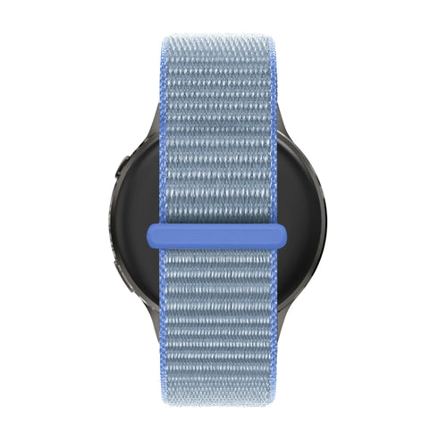 Bandz Bracelet nylon Garmin Vivomove Trend (bleu clair)