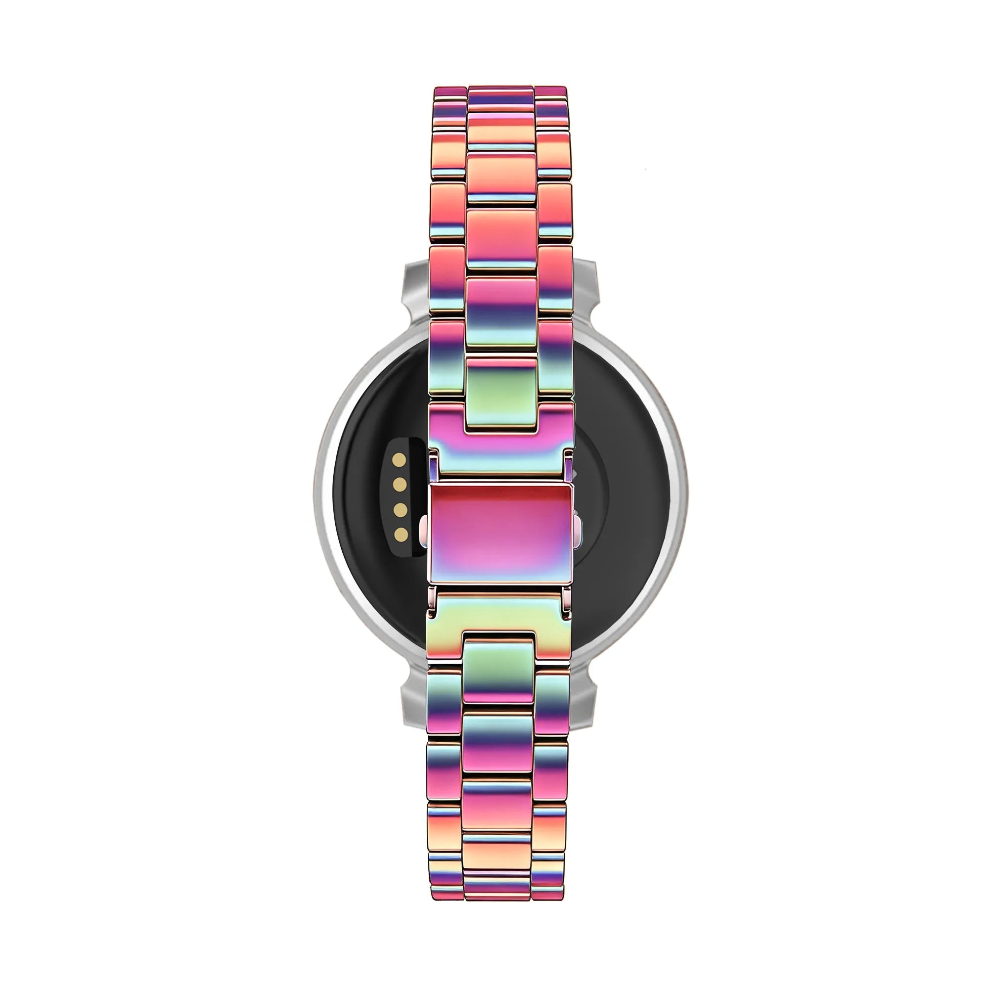 Bandz Bracelet acier 'Classic' Pebble Round 2 - 14mm (arc-en-ciel)