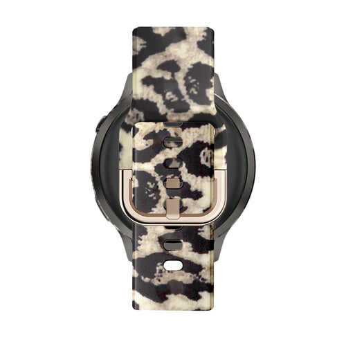 Bandz Garmin Vivomove Style Silicone Strap 'Lucky Leopard'