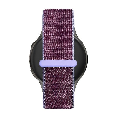 Bandz Garmin Vivomove Trend Nylon Loop Strap (Lilac)