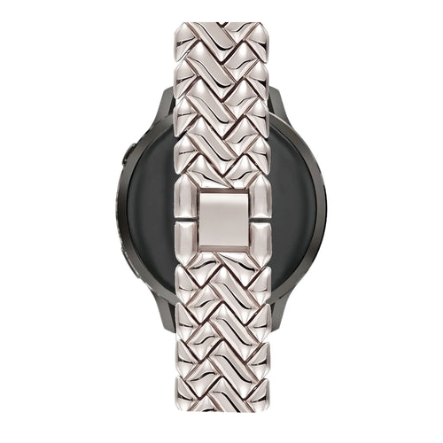 Bandz Bracelet metal 'V-Type' Garmin Venu 2s (lumière stellaire)