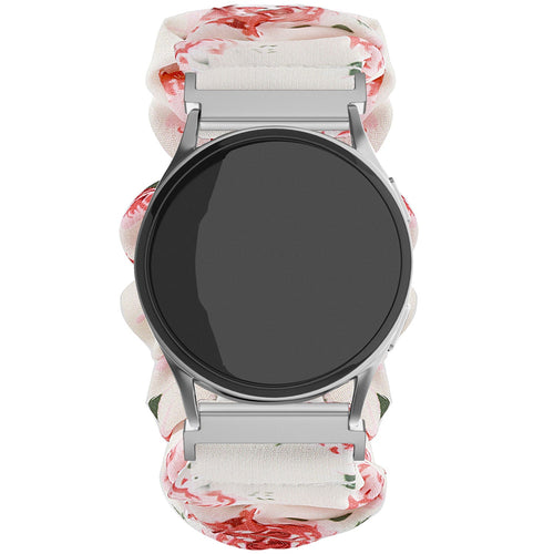 Samsung Galaxy Watch 6 Classic 47mm Scrunchie Strap (Flowers)