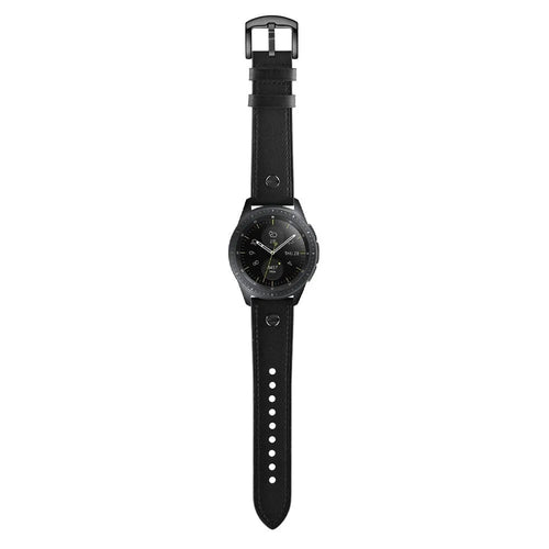 Bracelet cuir avec vis Polar Grit X2 Pro (noir)